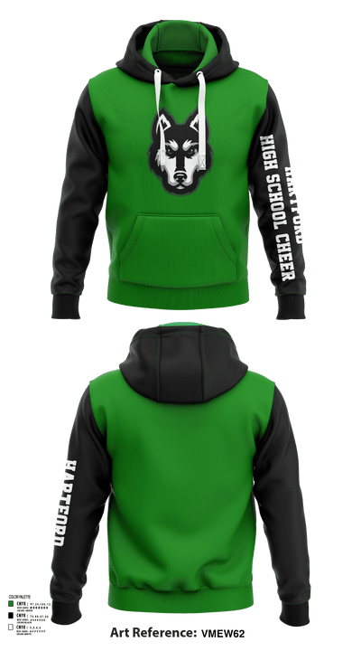 Hartford High School Cheer 40549424 Hoodie - 129