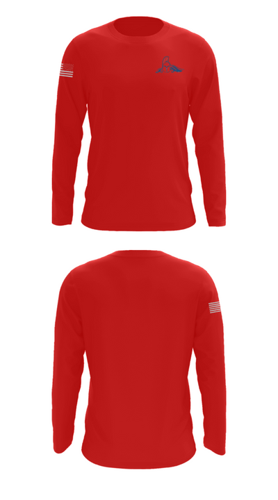 Swallows Charter Academy Golf 92725083 Long Sleeve Performance Shirt - 14