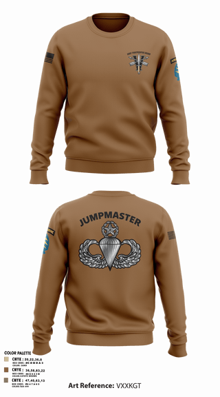 Crew Neck Sweatshirt, Army Paratroopers Brand, , Teamtime, Team time, sublimation, custom sports apparel, team uniforms, spirit wear, spiritwear, sports uniforms, custom shirts, team store, custom team store, fundraiser sports, apparel fundraiser