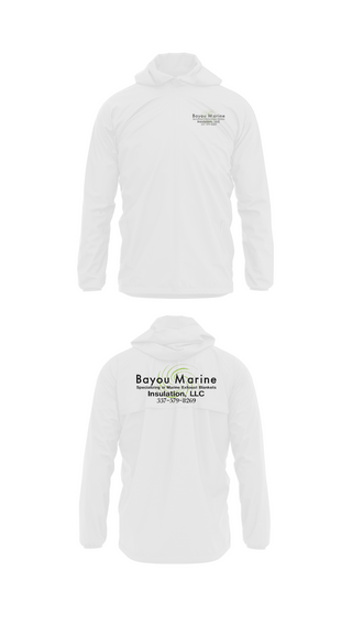 Windbreaker, Bayou Marine Insulation, LLC, , Teamtime, Team time, sublimation, custom sports apparel, team uniforms, spirit wear, spiritwear, sports uniforms, custom shirts, team store, custom team store, fundraiser sports, apparel fundraiser