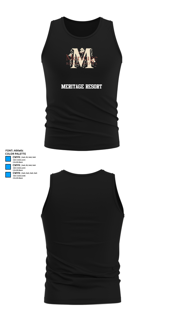 Tank Top, Meritage resort, , Teamtime, Team time, sublimation, custom sports apparel, team uniforms, spirit wear, spiritwear, sports uniforms, custom shirts, team store, custom team store, fundraiser sports, apparel fundraiser