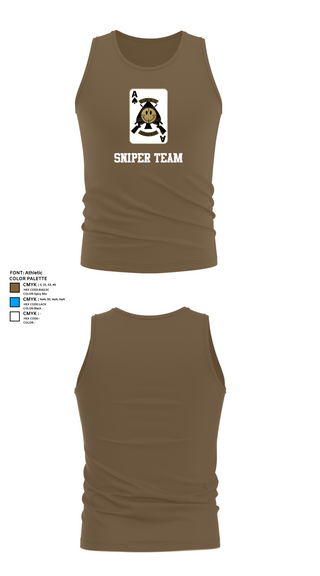 Tank Top, Sniper Team, , Teamtime, Team time, sublimation, custom sports apparel, team uniforms, spirit wear, spiritwear, sports uniforms, custom shirts, team store, custom team store, fundraiser sports, apparel fundraiser