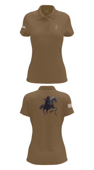 Womens Short Sleeve Performance Polo, Longknife, Army, Teamtime, Team time, sublimation, custom sports apparel, team uniforms, spirit wear, spiritwear, sports uniforms, custom shirts, team store, custom team store, fundraiser sports, apparel fundraiser