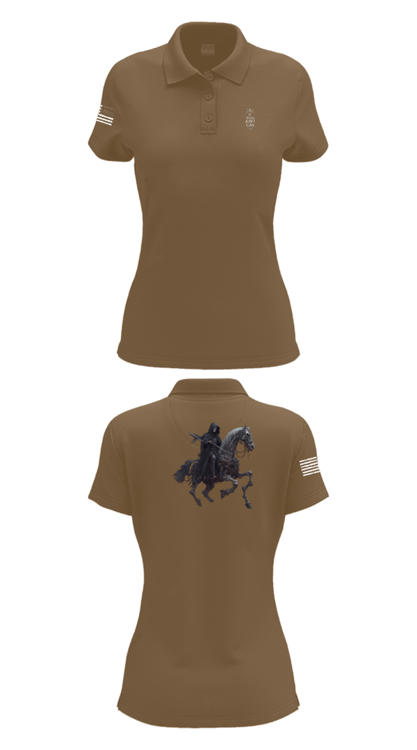 Womens Short Sleeve Performance Polo, Longknife, Army, Teamtime, Team time, sublimation, custom sports apparel, team uniforms, spirit wear, spiritwear, sports uniforms, custom shirts, team store, custom team store, fundraiser sports, apparel fundraiser