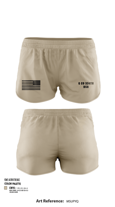G Co 334th BSB 87958583 Ranger Panties - 119