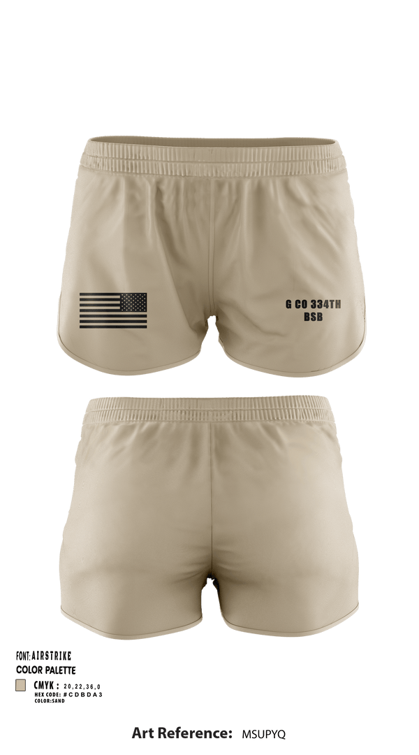 Ranger Panties, G Co 334th BSB, National Guard, Teamtime, Team time, sublimation, custom sports apparel, team uniforms, spirit wear, spiritwear, sports uniforms, custom shirts, team store, custom team store, fundraiser sports, apparel fundraiser