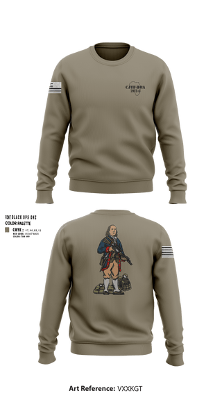 Crew Neck Sweatshirt, Aco 1-111, Army, Teamtime, Team time, sublimation, custom sports apparel, team uniforms, spirit wear, spiritwear, sports uniforms, custom shirts, team store, custom team store, fundraiser sports, apparel fundraiser