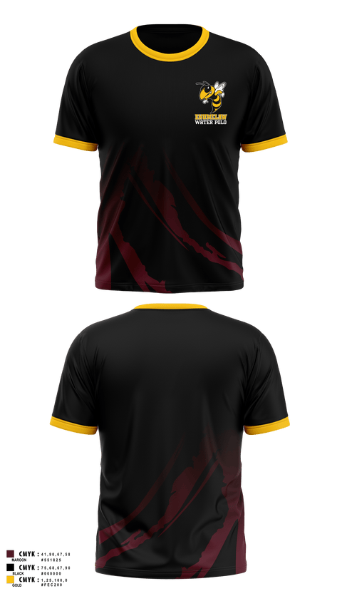 Short Sleeve Performance Shirt, Enumclaw High School Water Polo, Water Polo, Teamtime, Team time, sublimation, custom sports apparel, team uniforms, spirit wear, spiritwear, sports uniforms, custom shirts, team store, custom team store, fundraiser sports, apparel fundraiser