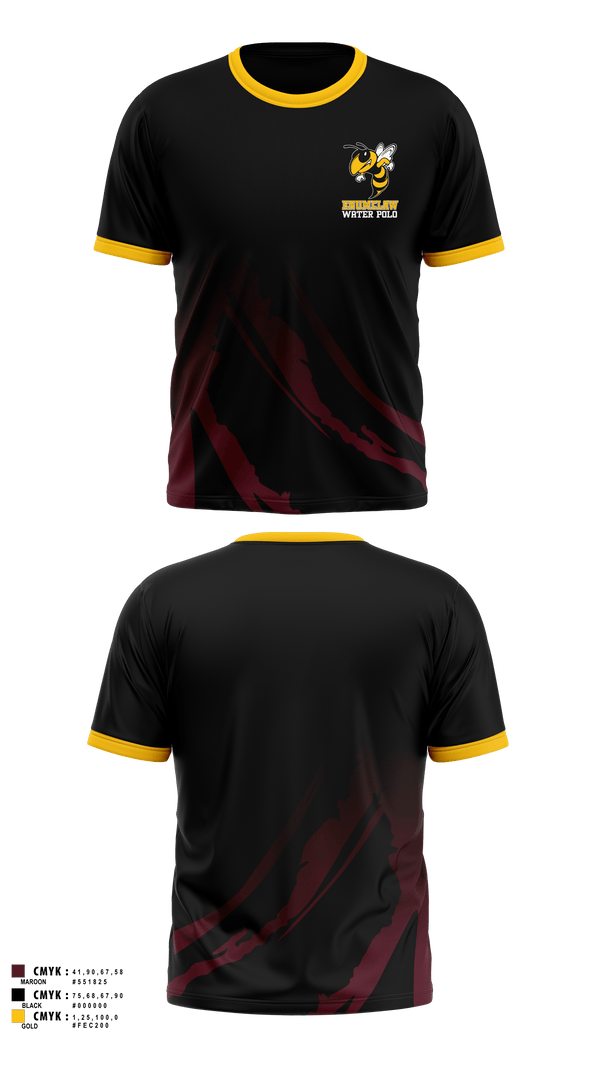Short Sleeve Performance Shirt, Enumclaw High School Water Polo, Water Polo, Teamtime, Team time, sublimation, custom sports apparel, team uniforms, spirit wear, spiritwear, sports uniforms, custom shirts, team store, custom team store, fundraiser sports, apparel fundraiser