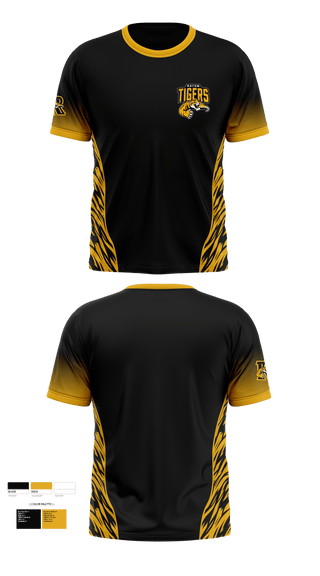 Short Sleeve Performance Shirt, Raton High School Football, , Teamtime, Team time, sublimation, custom sports apparel, team uniforms, spirit wear, spiritwear, sports uniforms, custom shirts, team store, custom team store, fundraiser sports, apparel fundraiser