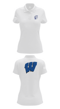James B Hunt High School Football 49047350 Women's Short Sleeve Performance Polo  - 17