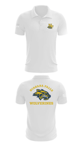 Niagara Falls High School Cheer 93766277 Short Sleeve Performance Polo - 9