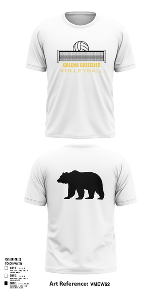 Short Sleeve Performance Shirt, Galena High School Volleyball, Women's Volleyball, Teamtime, Team time, sublimation, custom sports apparel, team uniforms, spirit wear, spiritwear, sports uniforms, custom shirts, team store, custom team store, fundraiser sports, apparel fundraiser