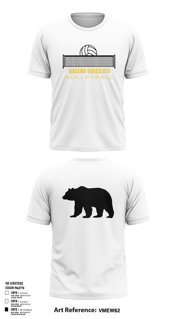 Short Sleeve Performance Shirt, Galena High School Volleyball, Women's Volleyball, Teamtime, Team time, sublimation, custom sports apparel, team uniforms, spirit wear, spiritwear, sports uniforms, custom shirts, team store, custom team store, fundraiser sports, apparel fundraiser