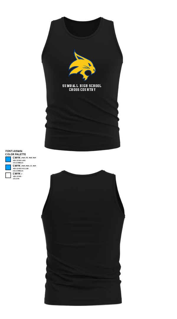Tank Top, Sumrall High School Cross Country, Cross Country, Teamtime, Team time, sublimation, custom sports apparel, team uniforms, spirit wear, spiritwear, sports uniforms, custom shirts, team store, custom team store, fundraiser sports, apparel fundraiser