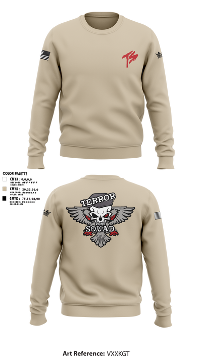 Terro Squad 89875983 Crew Neck Sweatshirt - 1
