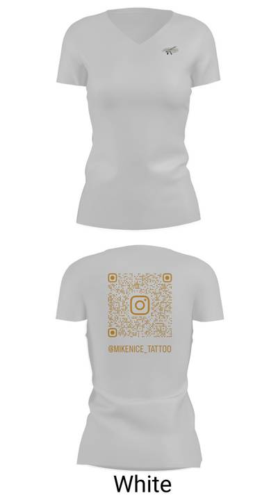 Ammunition ink 3066379 Women's Short Sleeve V-neck Shirt - 19