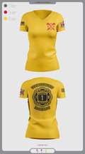 Tri-Community fire 52008799 Women's Short Sleeve V-neck Shirt - 3