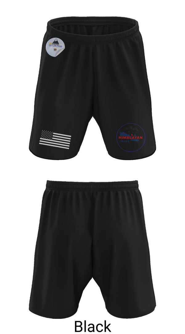 Athletic Shorts With Pockets, Himalayan Mart, , Teamtime, Team time, sublimation, custom sports apparel, team uniforms, spirit wear, spiritwear, sports uniforms, custom shirts, team store, custom team store, fundraiser sports, apparel fundraiser