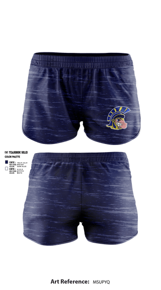 Womens Shorts, Lakeview Spartans, Women's Soccer, Teamtime, Team time, sublimation, custom sports apparel, team uniforms, spirit wear, spiritwear, sports uniforms, custom shirts, team store, custom team store, fundraiser sports, apparel fundraiser