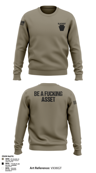 Blackout 17717609 Crew Neck Sweatshirt - 105