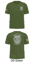 San Marcos Police Mounted Unit 48191371 Old School Cotton Feel Shirt - 48