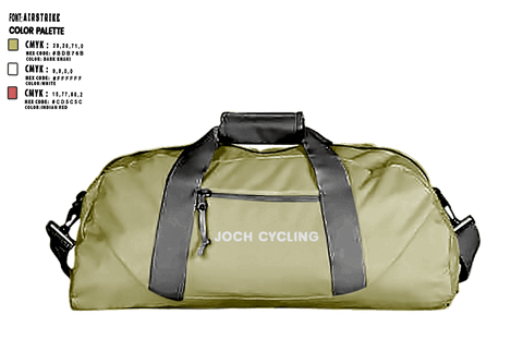 Duffle Bag, Joch, Cycling, Teamtime, Team time, sublimation, custom sports apparel, team uniforms, spirit wear, spiritwear, sports uniforms, custom shirts, team store, custom team store, fundraiser sports, apparel fundraiser