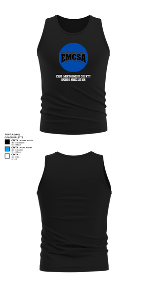 Tank Top, East Montgomery County Sports Association, Spirit Store, Teamtime, Team time, sublimation, custom sports apparel, team uniforms, spirit wear, spiritwear, sports uniforms, custom shirts, team store, custom team store, fundraiser sports, apparel fundraiser