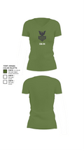 CDA 64 12212221 Women's Short Sleeve V-neck Shirt - 42