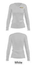 Glencoe High School Cross Country 9473724 Women's Long Sleeve V-neck Shirt - 16