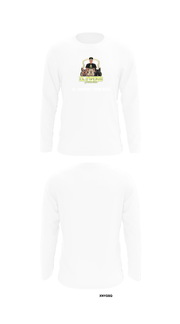 Long Sleeve Performance Shirt, EL IMPERIO FRENCHIES, , Teamtime, Team time, sublimation, custom sports apparel, team uniforms, spirit wear, spiritwear, sports uniforms, custom shirts, team store, custom team store, fundraiser sports, apparel fundraiser