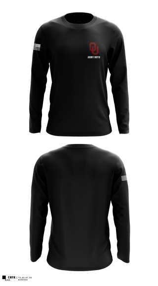 Long Sleeve Performance Shirt, OU Army ROTC, Army, Teamtime, Team time, sublimation, custom sports apparel, team uniforms, spirit wear, spiritwear, sports uniforms, custom shirts, team store, custom team store, fundraiser sports, apparel fundraiser