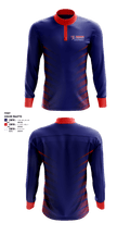 Wauneta-Palisade High School Volleyball 90886110 Quarter Zip Jacket - 1