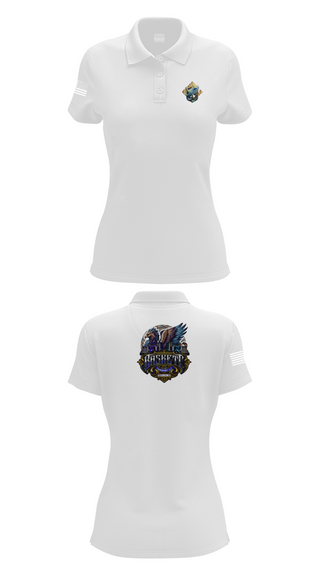 Womens Short Sleeve Performance Polo, Baskett Transport LLC, , Teamtime, Team time, sublimation, custom sports apparel, team uniforms, spirit wear, spiritwear, sports uniforms, custom shirts, team store, custom team store, fundraiser sports, apparel fundraiser