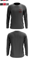 Andrews Wildcats 74502940 Long Sleeve Rash Guard Shirt - 3