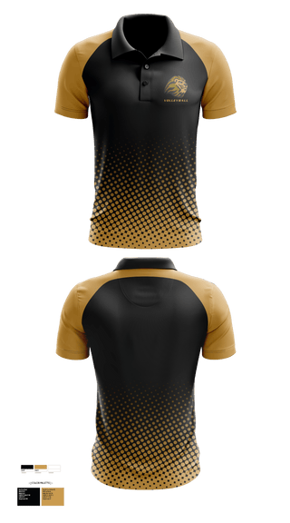 Short Sleeve Performance Polo, Kelton STEAM Academy Volleyball, Women's Volleyball, Teamtime, Team time, sublimation, custom sports apparel, team uniforms, spirit wear, spiritwear, sports uniforms, custom shirts, team store, custom team store, fundraiser sports, apparel fundraiser