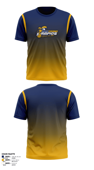 East Grand Rapids High School Water Polo 80527582 Short Sleeve Performance Shirt - 5