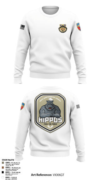 Crew Neck Sweatshirt, 880th Quartermaster Company, Army, Teamtime, Team time, sublimation, custom sports apparel, team uniforms, spirit wear, spiritwear, sports uniforms, custom shirts, team store, custom team store, fundraiser sports, apparel fundraiser