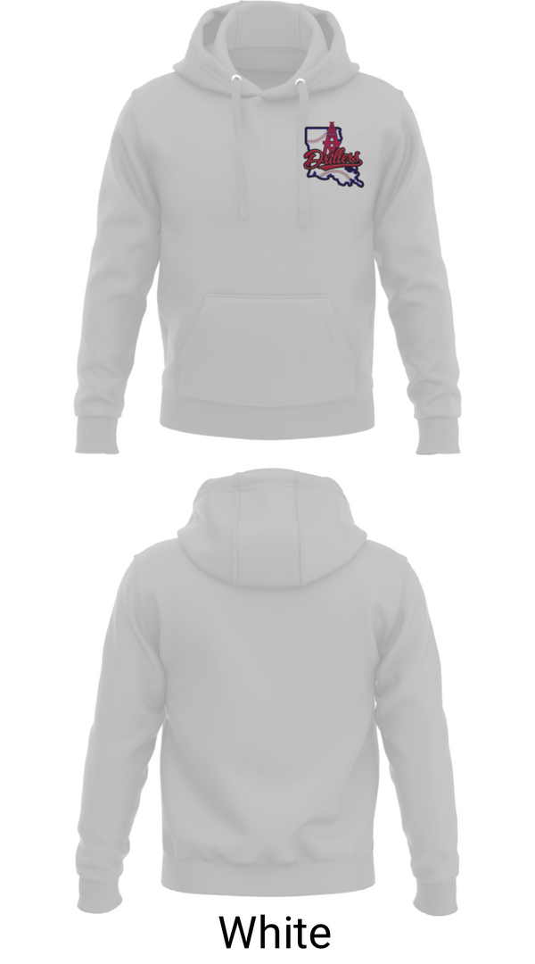 Hoodie, La Drillers, Baseball, Teamtime, Team time, sublimation, custom sports apparel, team uniforms, spirit wear, spiritwear, sports uniforms, custom shirts, team store, custom team store, fundraiser sports, apparel fundraiser