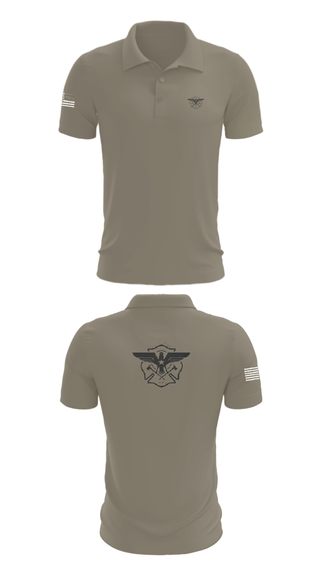 Short Sleeve Performance Polo, Arson & Explosives Investigations, Police, Teamtime, Team time, sublimation, custom sports apparel, team uniforms, spirit wear, spiritwear, sports uniforms, custom shirts, team store, custom team store, fundraiser sports, apparel fundraiser