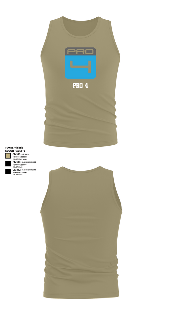 Tank Top, Pro 4, , Teamtime, Team time, sublimation, custom sports apparel, team uniforms, spirit wear, spiritwear, sports uniforms, custom shirts, team store, custom team store, fundraiser sports, apparel fundraiser