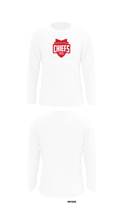 Southern Cayuga Senior High School Cross Country 19016550 Long Sleeve Performance Shirt - 8