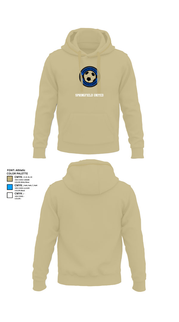 Hoodie, Springfield United, Men's Soccer, Teamtime, Team time, sublimation, custom sports apparel, team uniforms, spirit wear, spiritwear, sports uniforms, custom shirts, team store, custom team store, fundraiser sports, apparel fundraiser