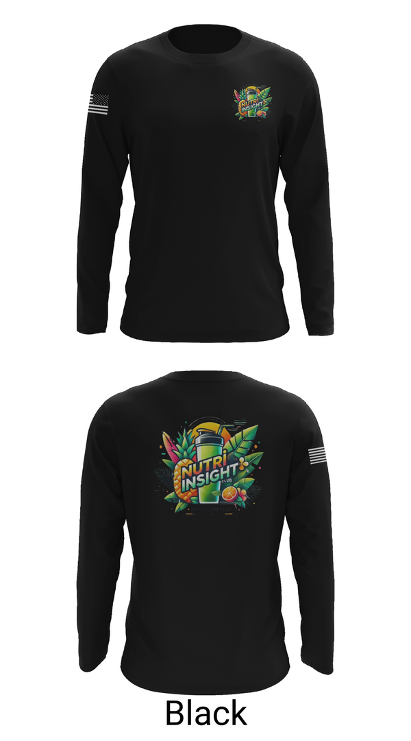 Long Sleeve Performance Shirt, Nutrinsight, , Teamtime, Team time, sublimation, custom sports apparel, team uniforms, spirit wear, spiritwear, sports uniforms, custom shirts, team store, custom team store, fundraiser sports, apparel fundraiser