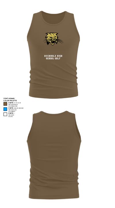 Buchholz High School Golf 43528652 Tank Top - 8