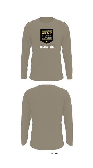 Long Sleeve Performance Shirt, Recruiting, National Guard, Teamtime, Team time, sublimation, custom sports apparel, team uniforms, spirit wear, spiritwear, sports uniforms, custom shirts, team store, custom team store, fundraiser sports, apparel fundraiser