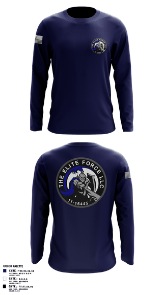 Long Sleeve Performance Polo, The Elite Force Llc, Police, Teamtime, Team time, sublimation, custom sports apparel, team uniforms, spirit wear, spiritwear, sports uniforms, custom shirts, team store, custom team store, fundraiser sports, apparel fundraiser
