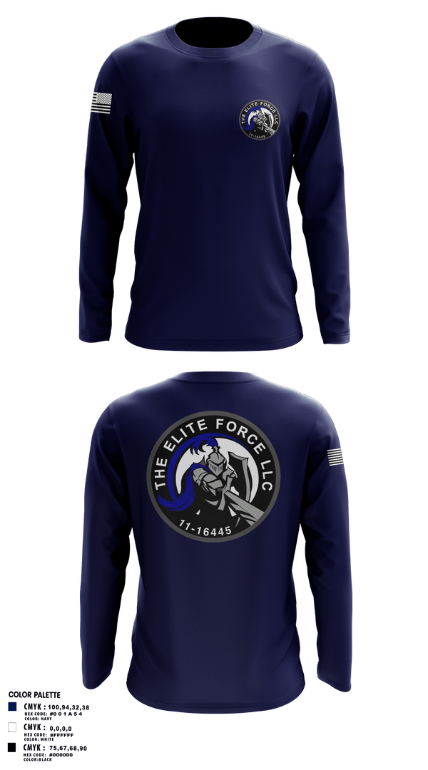 Long Sleeve Performance Polo, The Elite Force Llc, Police, Teamtime, Team time, sublimation, custom sports apparel, team uniforms, spirit wear, spiritwear, sports uniforms, custom shirts, team store, custom team store, fundraiser sports, apparel fundraiser