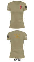 10th Army Air and Missile Command 85697191 Women's Short Sleeve V-neck Shirt - 88