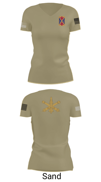 10th Army Air and Missile Command 85697191 Women's Short Sleeve V-neck Shirt - 88